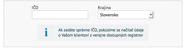 Vytváranie kontaktu Vytváranie kontaktu v SuperFaktúre