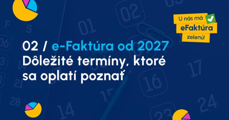 E-faktúra termíny